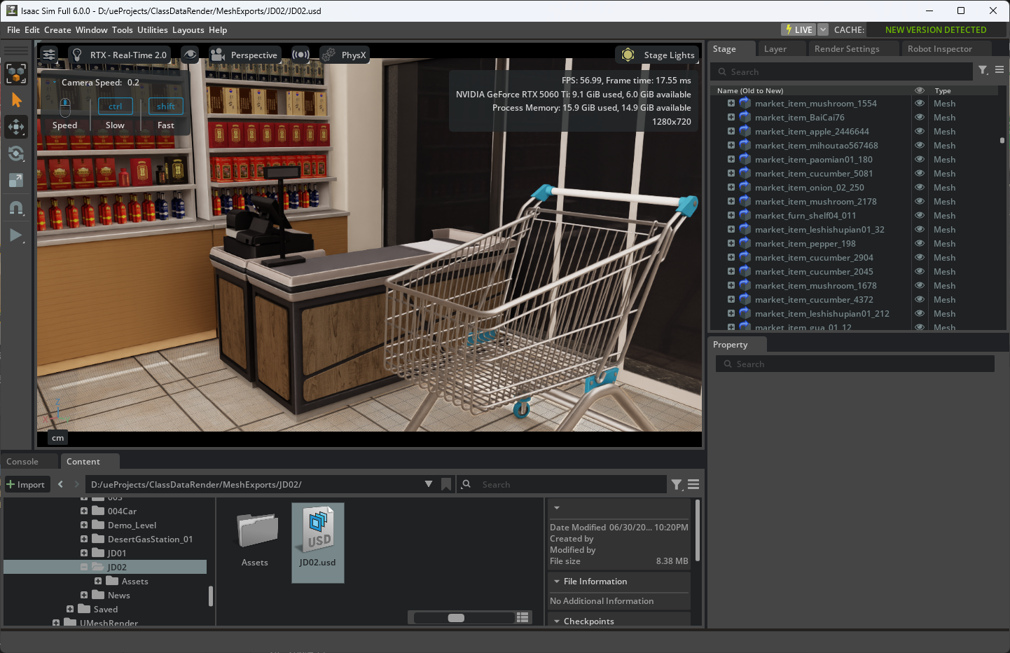 Interactive task environment